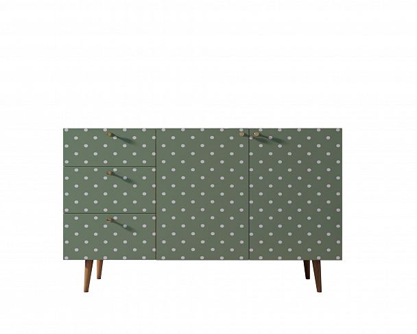 Комод "Berber" с двумя дверками и ящиками принт 12 - Вид 4