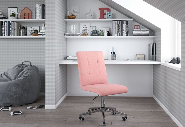 Кресло CHAIRMAN 030, крестовина хром, ткань велюр, бирюзовый - Вид 8