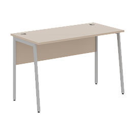 Стол прямой СП-2.1P Мокачино/Алюминий 1200х608х755 IMAGO PLUS - Фото предпросмотра