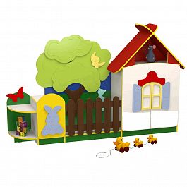 Стенка МДФ Домик СФН-006 - Фото предпросмотра