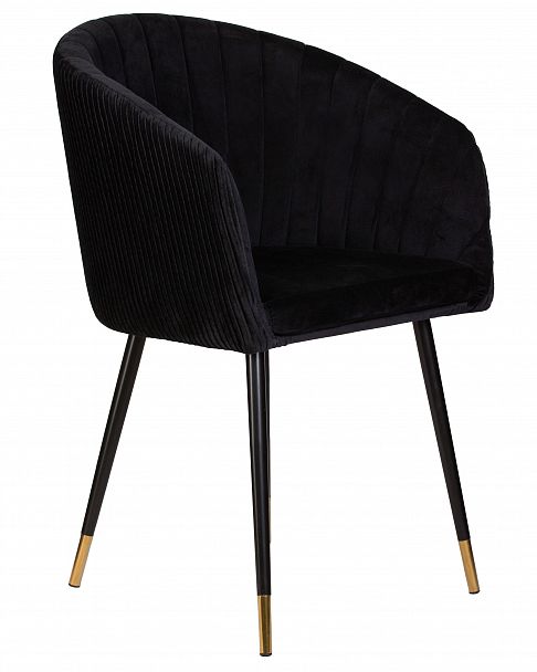 Стул обеденный DOBRIN MARY (черный велюр (1922-21)) - Вид 2