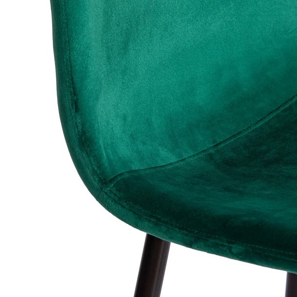 Стул Бриз/Breeze (мод.4724), Велюр/металл, Emerald (изумрудный) HLR56 / черный - Вид 7