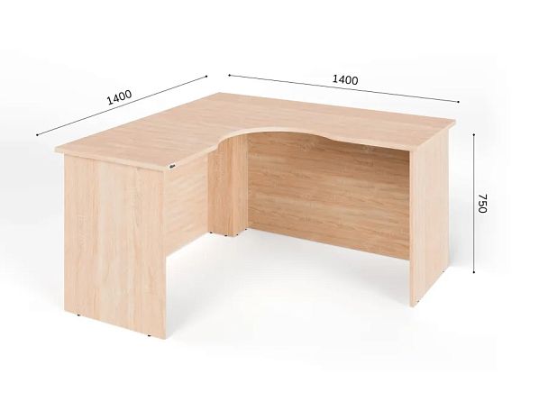 ЛАЙТ / LIGHT RLG006-14x14 Стол Стелс 140x140x75 Дуб Сонома - Вид 2