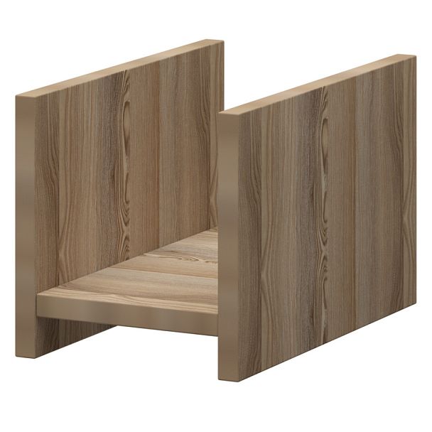 Подставка под системный блок НТ-800 Дуб сафари 270x450x280 Аргентум - Вид 1