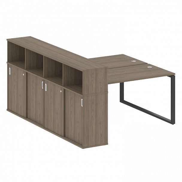 Рабочая станция "Metal System" БО.РС-СШК-4.3 вяз/антрацит - Вид 1