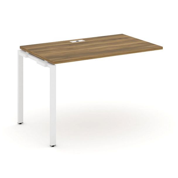 Concept Наборный элемент рабочей станциии CN.ONRS-002 Сандал Янтарный/Металл Белый 1180*720*750 - Вид 1