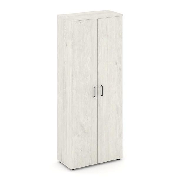 Стайл Проджект Шкаф высокий широкий SN.STS-108 Дуб Наварра/Черный Ручки 796*400*1982 - Вид 1