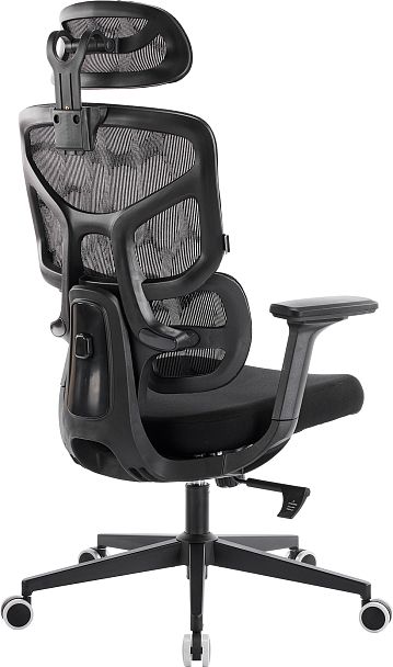 Эргономичное кресло Everprof Omega Black (Омега Блэк) Сетка Черный - Вид 5