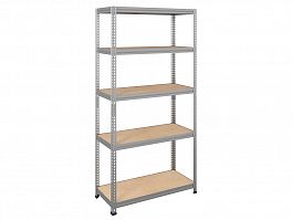 Стеллаж SBL 180KD/120x40/5 оцинкованный - Фото предпросмотра