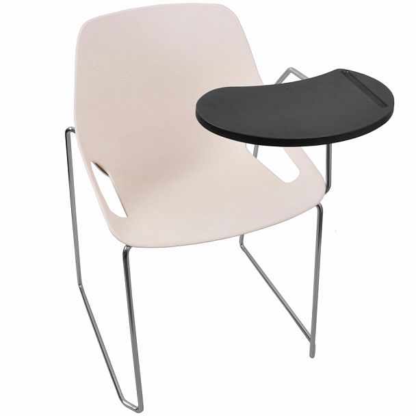 Стул Q5 (пруток с пюпитром TLT), белый - Вид 1