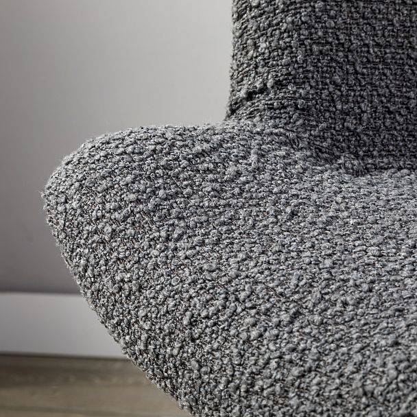 Кресло Хайбэк темно-серый/т.орех - Вид 13