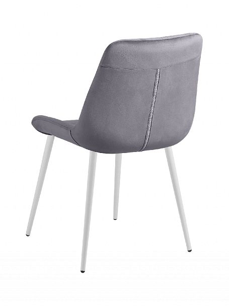 Комплект стульев Эйден, темно-серый H15/белый, 4 шт. - Вид 5