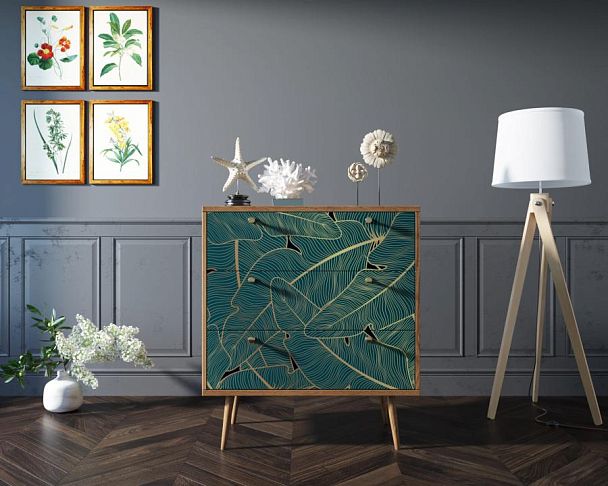 Комод Berber три ящика 41 принт арт BB40/Print_41 - Вид 5