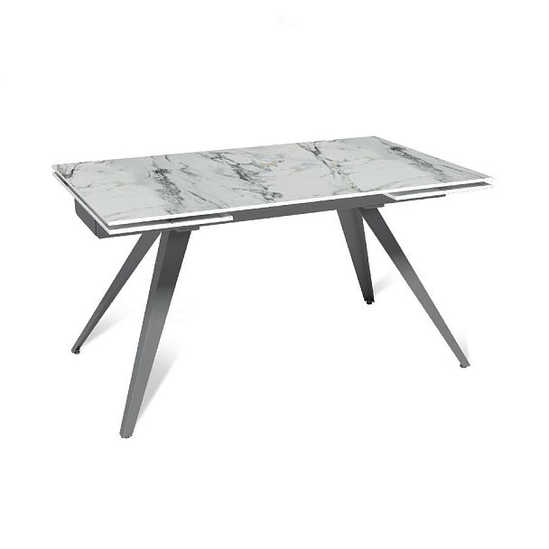 Стол раскладной Asti (140+40+40), керамика глянцевая Ice Jade - Вид 1