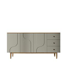 Комод с тремя дверками и ящиками Arka AR02-F2 - Фото предпросмотра