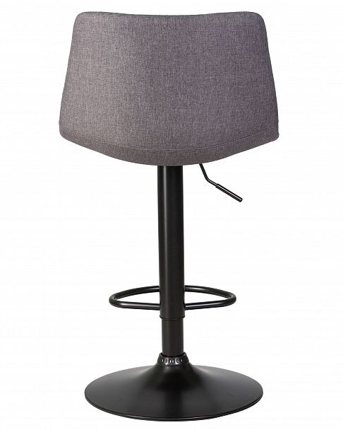 Стул барный DOBRIN TAILOR BLACK (серая ткань (188-55)) - Вид 5