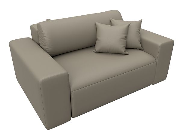 Кресло Лига-036 НПБ Экокожа бежевый - Вид 5