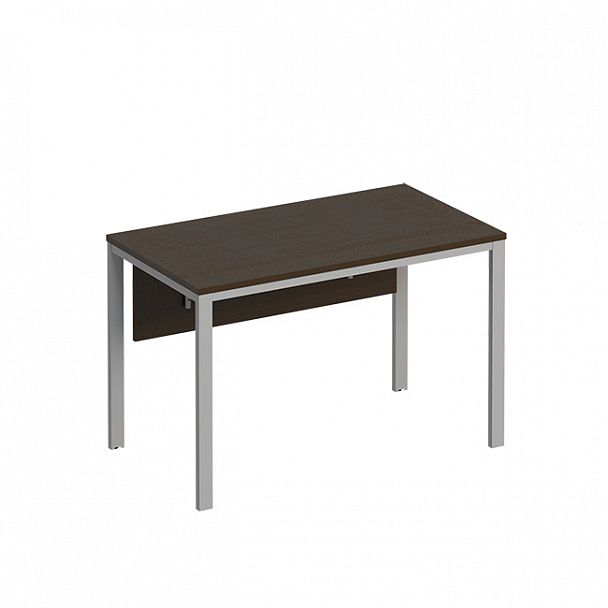 Стол письменный на металлокаркасе МП2 с экраном ДСП "Формула МП" ФР 157 венге темный - Вид 1