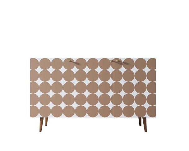 Комод Berber три дверки 17 принт арт BB01/Print_17 - Вид 1