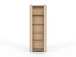 UNITY РШ3-02 ДУБ СОНОМА Закрытый шкаф Прямой 730x380x1966 - Фото предпросмотра