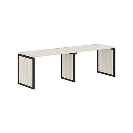 Стол 2-х местный XQPWST 2470 Сосна Эдмонт/Антрацит 2400х700х750 XTEN-QP - Фото предпросмотра