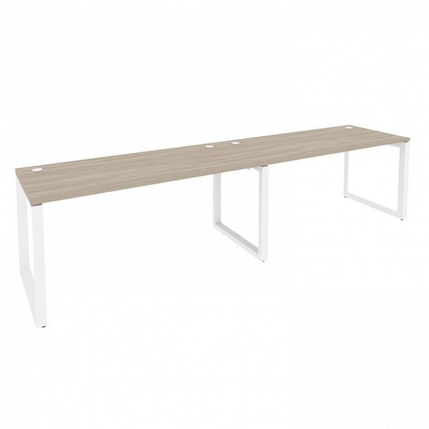 Рабочая станция "Onix" O.MO-RS-2.4.7 дуб аттик/белый - Вид 1