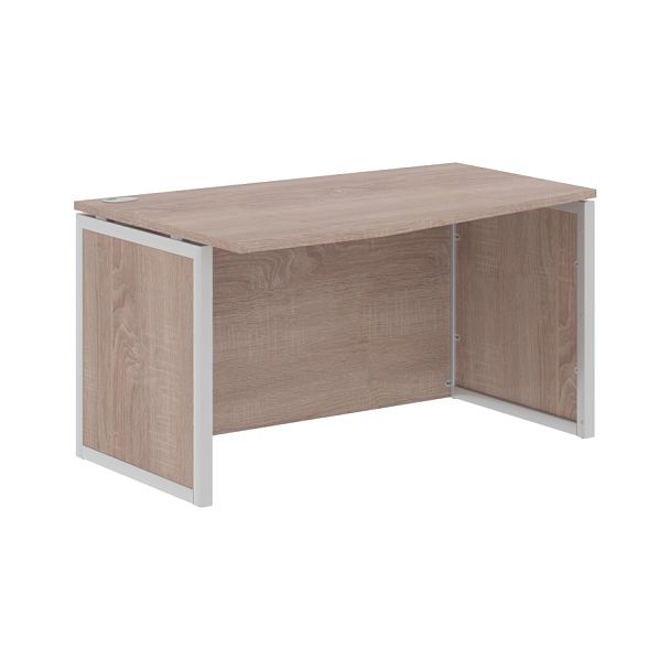 Стол эргономичный XQPCT 149H(L) Дуб Сонома/Алюминий 1400х900х750 XTEN-QP - Вид 1