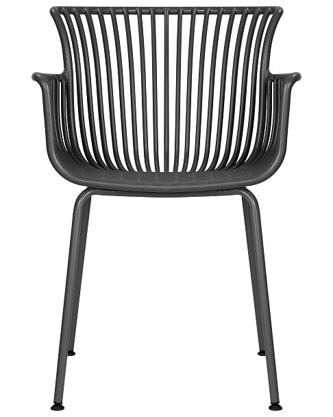 Стул обеденный DOBRIN ROSS (темно-серый (GR-04) без подушки) - Вид 6