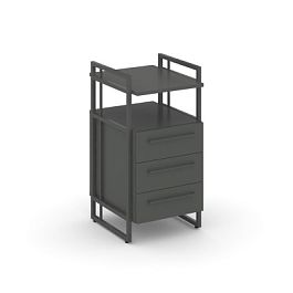 Rift Direct Тумба приставная RF.TPRR-001 Антрацит/Металл Антрацит 424*500*821 - Фото предпросмотра