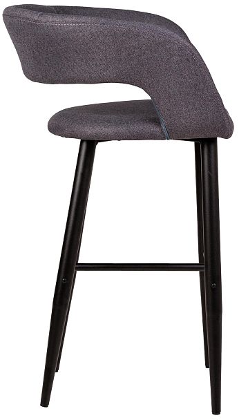 Кресло бар. Hugs Тм.Сер/Черный - Вид 4