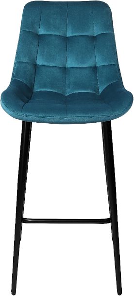 Комплект барных поворотных стульев Эйден, Confetti izumrud/черный, 3 шт. - Вид 3