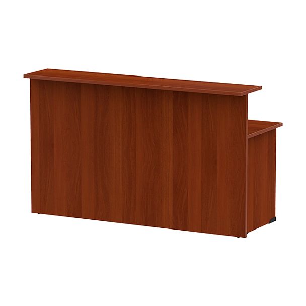 Стойка ресепшн прямая СР-180/60 орех итальянский - Вид 1