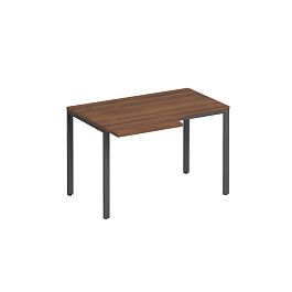 Стол эргономичный левый на металлокаркасе МП2 Формула МП2 К 193 орех французский / антрацит - Фото предпросмотра