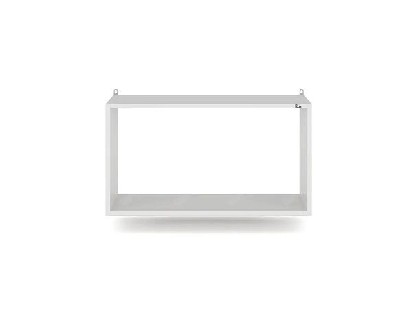 ЛАЙТ / LIGHT RLG064 Настенная полка 73x28x41,2 Белый - Вид 2