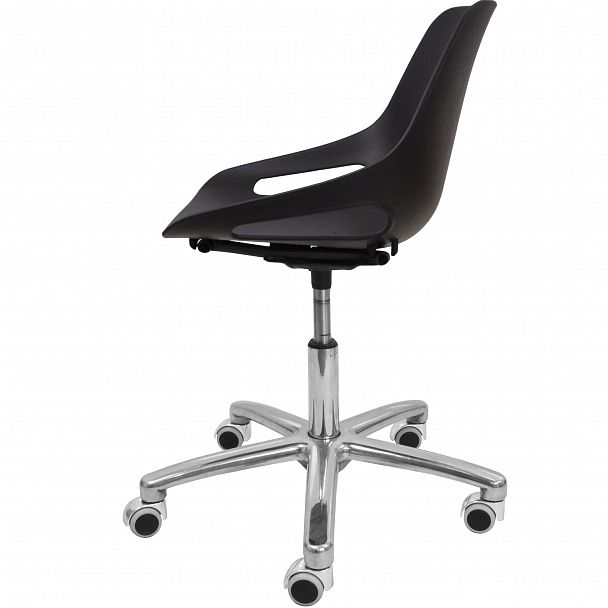 Стул "Q5 SW КРЕСЛО на  Крестовине CINA", черный - Вид 4