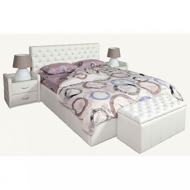 Кровать "Амалия LUX" 1400 - Вид 1