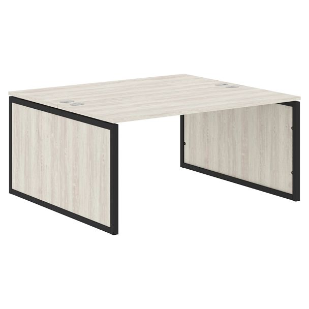 Стол 2-х местный XQPWST 1614 Сосна Эдмонт/Антрацит 1600х1406х750 XTEN-QP - Вид 1