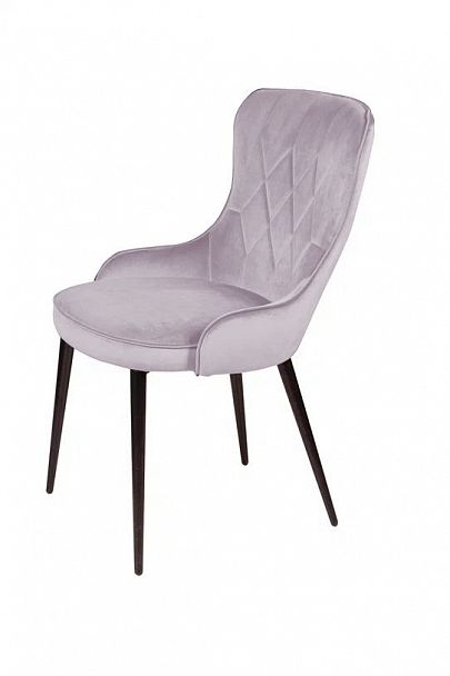 Стул Leonardo, бархат светло-серый 26 - Вид 5