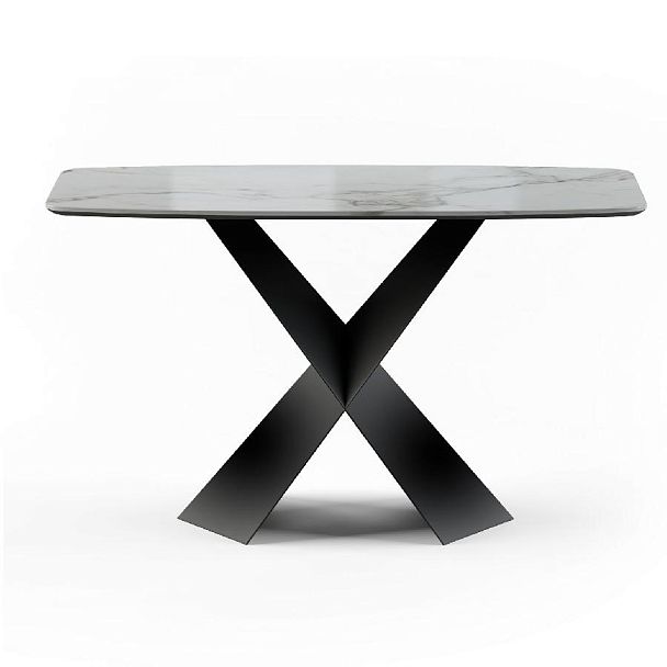 Консоль Tyler 130 керамика глянцевая, белая - Вид 3