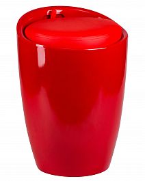 Табурет с местом для хранения LM-1100 (красный) - Фото предпросмотра