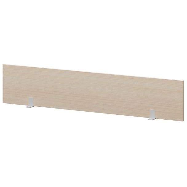 Экран для одиночного стола СМЭ18-18 Бук/Белый 1800x18x350 Арго-М - Вид 1