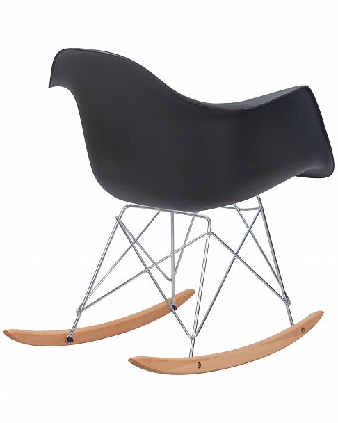 Кресло-качалка DOBRIN DAW ROCK (цвет черный) - Вид 4