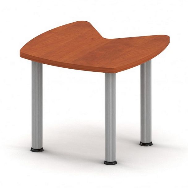 Брифинг угловой Танго, опора хром D=60 - Вид 1