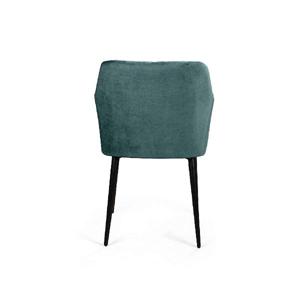 Стул с подлокотниками Robert, бархат зелёный 19 - Вид 7