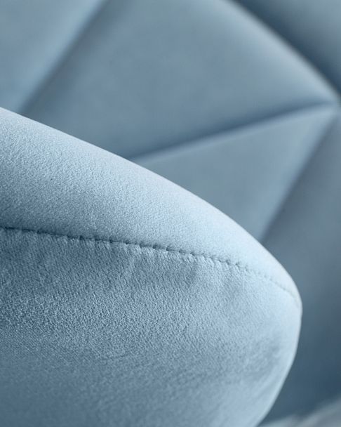 Стул барный DOBRIN BARNY (пудрово-голубой велюр (MJ9-74)) - Вид 9