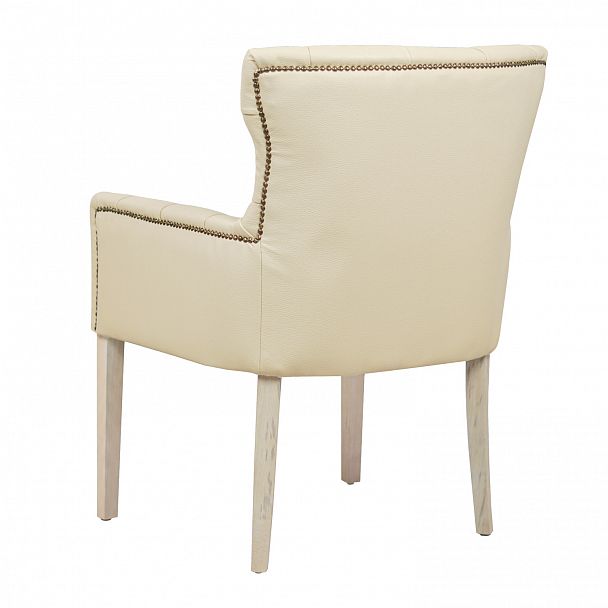 Кресло Байрон, экокожа беж - Вид 4