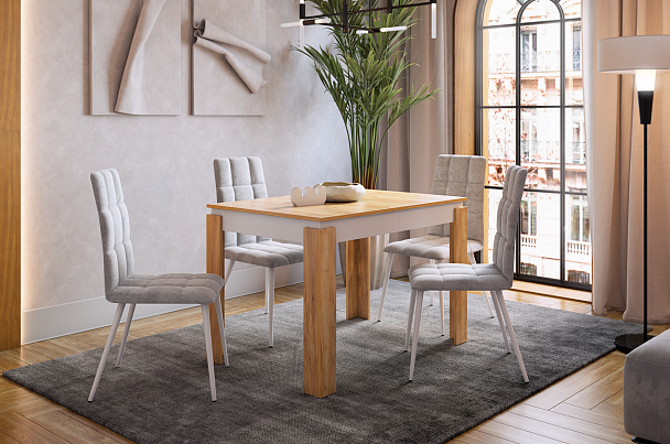 Стол обеденный раздвижной Гермес 2 KM-0209.2563 - Вид 6