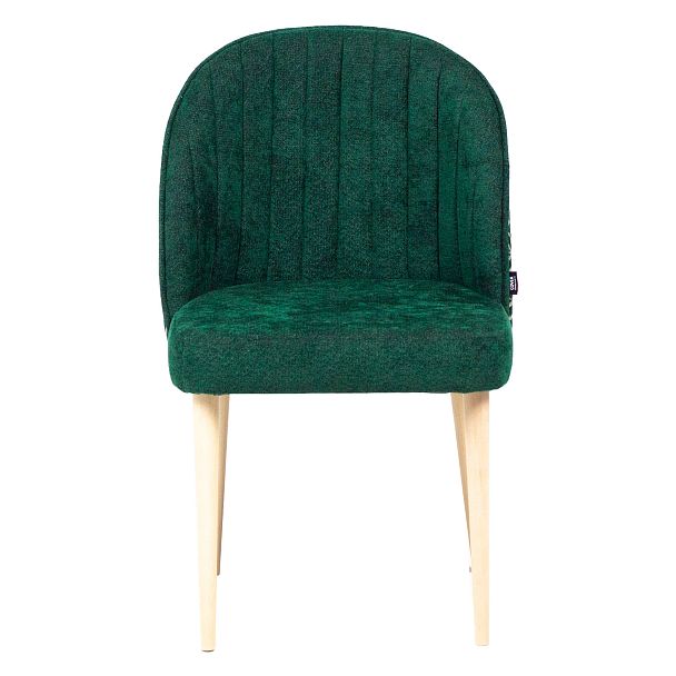 Стул Тони, зеленый шенилл, ножки бук - Вид 4