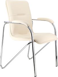 Кресло Everprof Samba CF Экокожа Бежевый - Фото предпросмотра