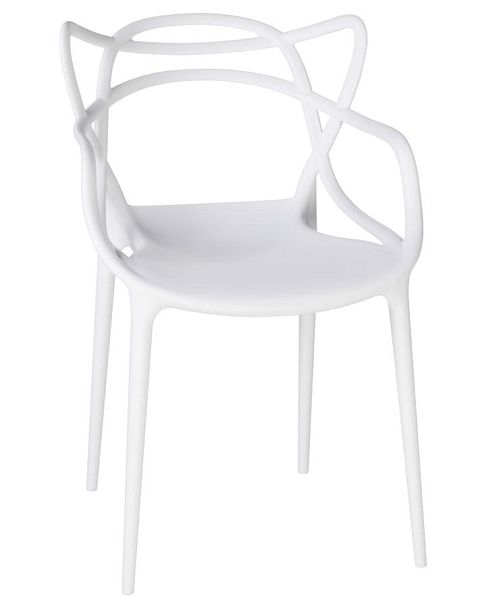 Набор 4 шт Стул обеденный DOBRIN MASTERS (белый (W-02)) - Вид 8
